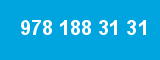 978 188 31 31